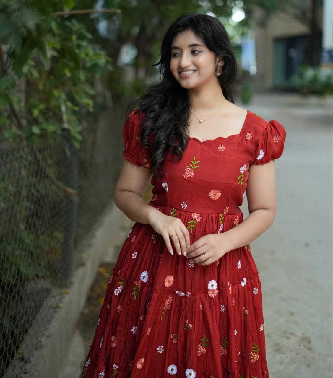 YNF Wholesale Chanderi Cotton Maxi Dresses KESH222 283 | Surat Manufacturer