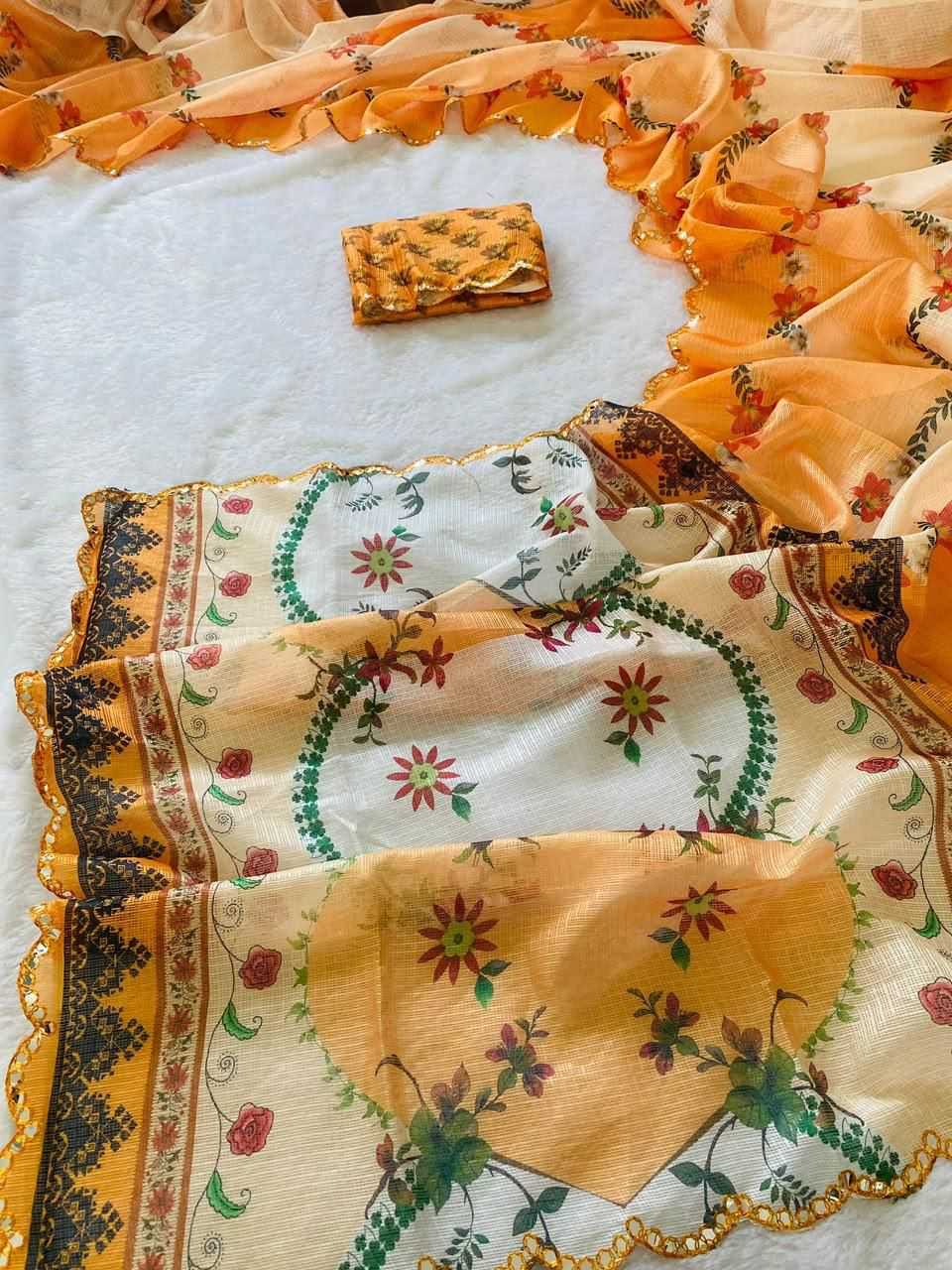 YNF Wholesale Kota Chex Cutwork Saree KESH419 Checks | Surat Manufacturer