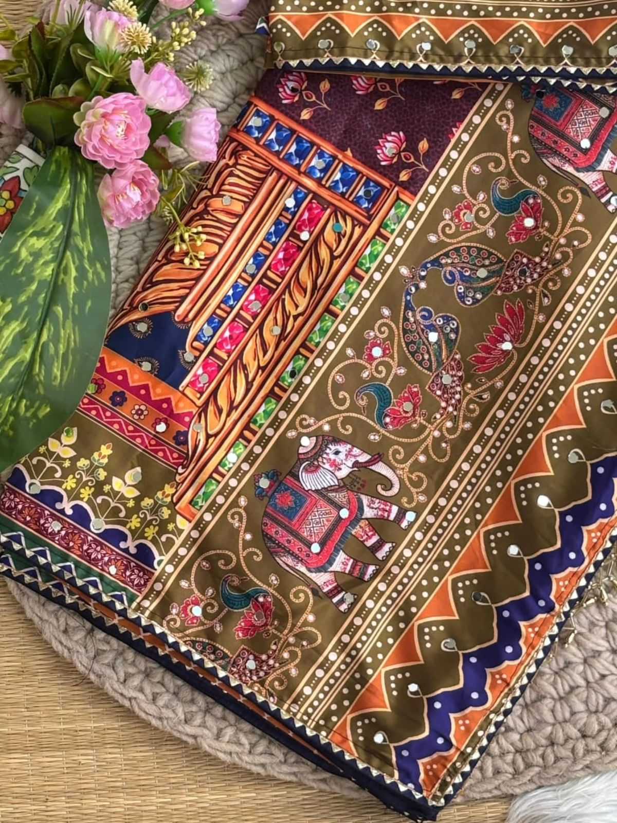 YNF Wholesale Japan Sartin Hand Work Sarees KESH419 FAB | Surat Manufacturer