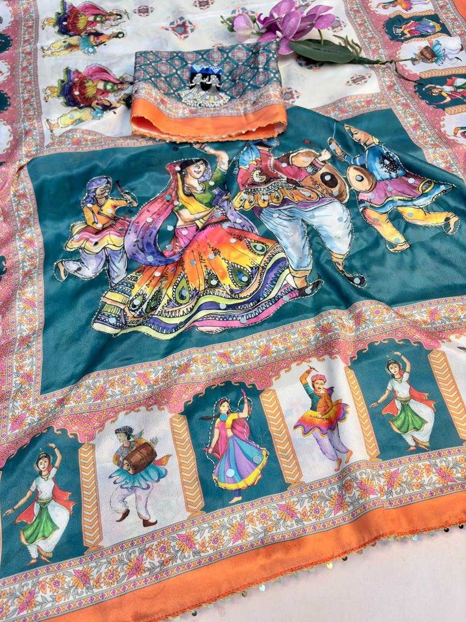 YNF Wholesale Soft Silk Sequence Sarees KESH419 Works | Surat Manufacturer