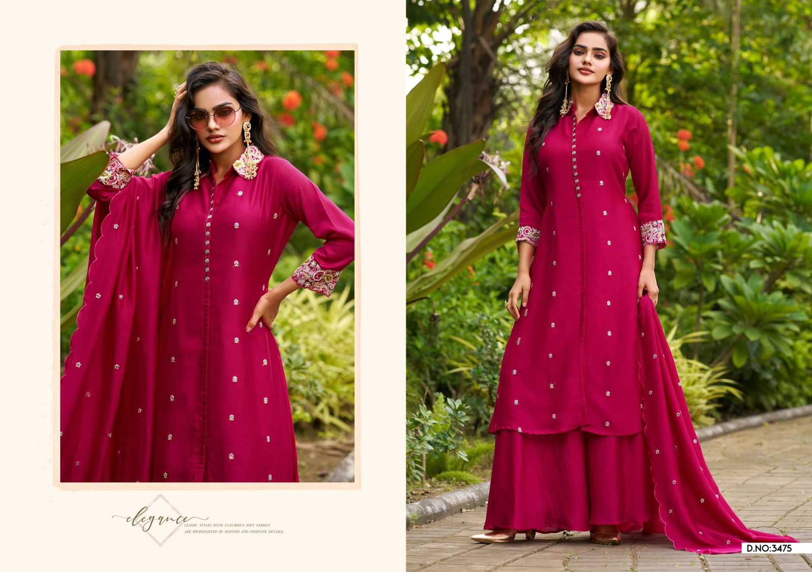 YNF Wholesale Soft Vichitra Ladies Suits KESH448 3474 | Surat Manufacturer