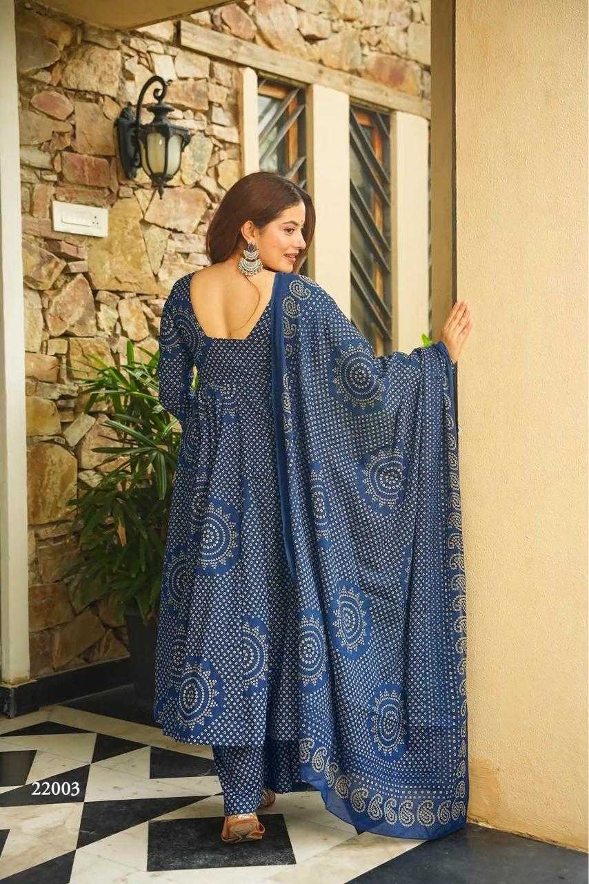 YNF Wholesale Cotton Printed Kurtis KESH448 Barkha | Surat Manufacturer