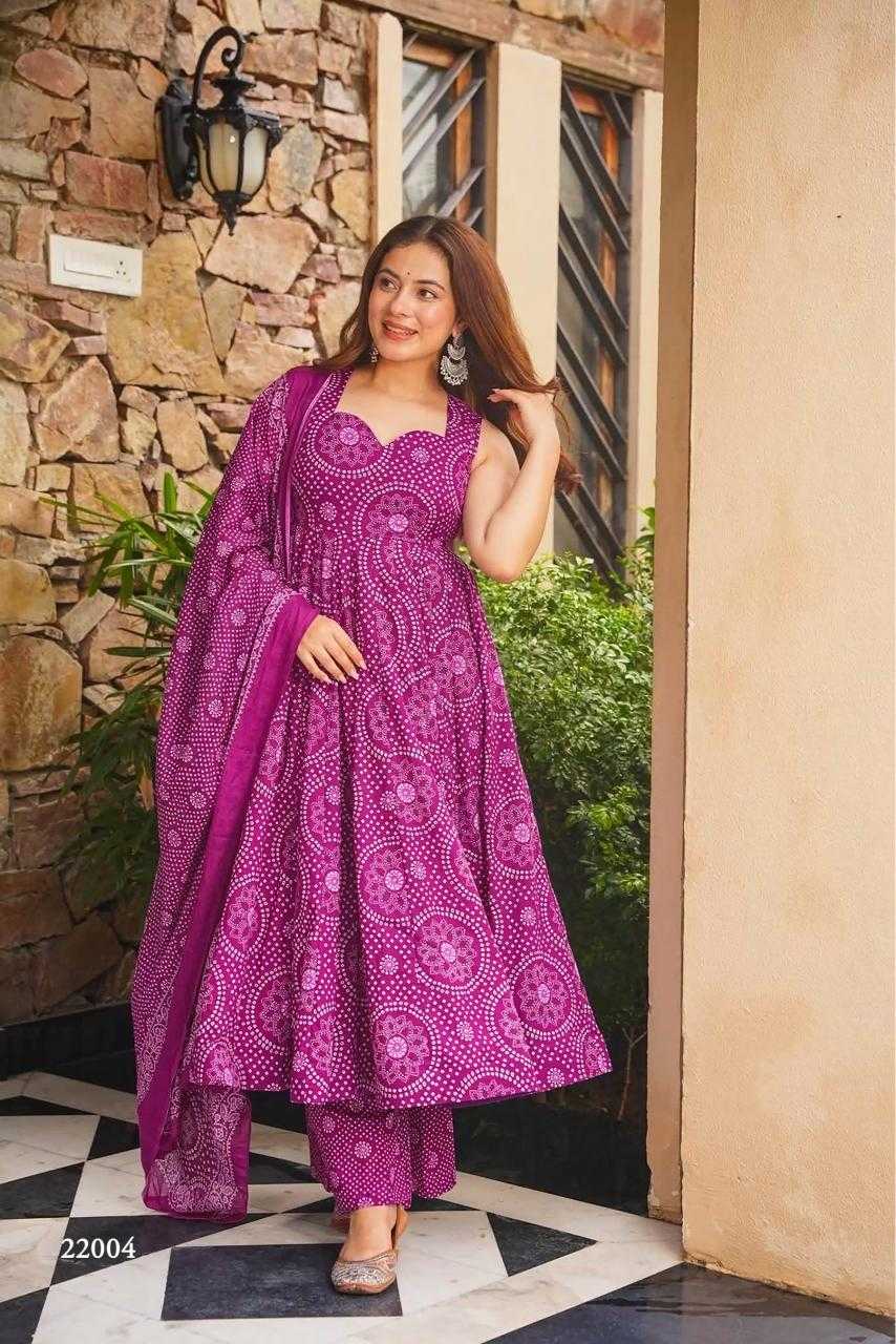 YNF Wholesale Cotton Printed Kurtis KESH448 Barkha | Surat Manufacturer