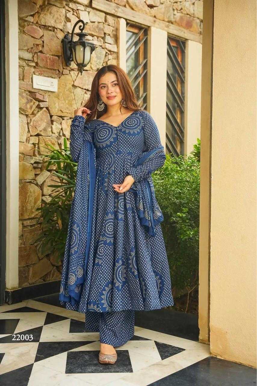 YNF Wholesale Cotton Printed Kurtis KESH448 Barkha | Surat Manufacturer