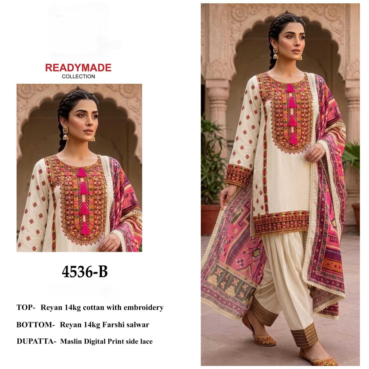 YNF Wholesale Cotton Embroidery Suits KESH448 Bela | Surat Manufacturer