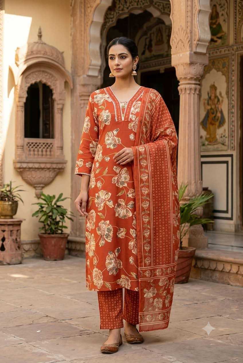 YNF Wholesale Cotton Ladies Suits KESH448 Bhavana | Surat Manufacturer