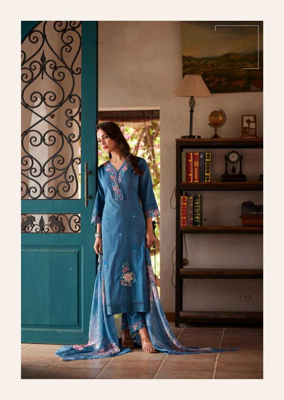 YNF Wholesale Cotton Embroidered Kurtis KESH448 VIVIANA | Surat Manufacturer