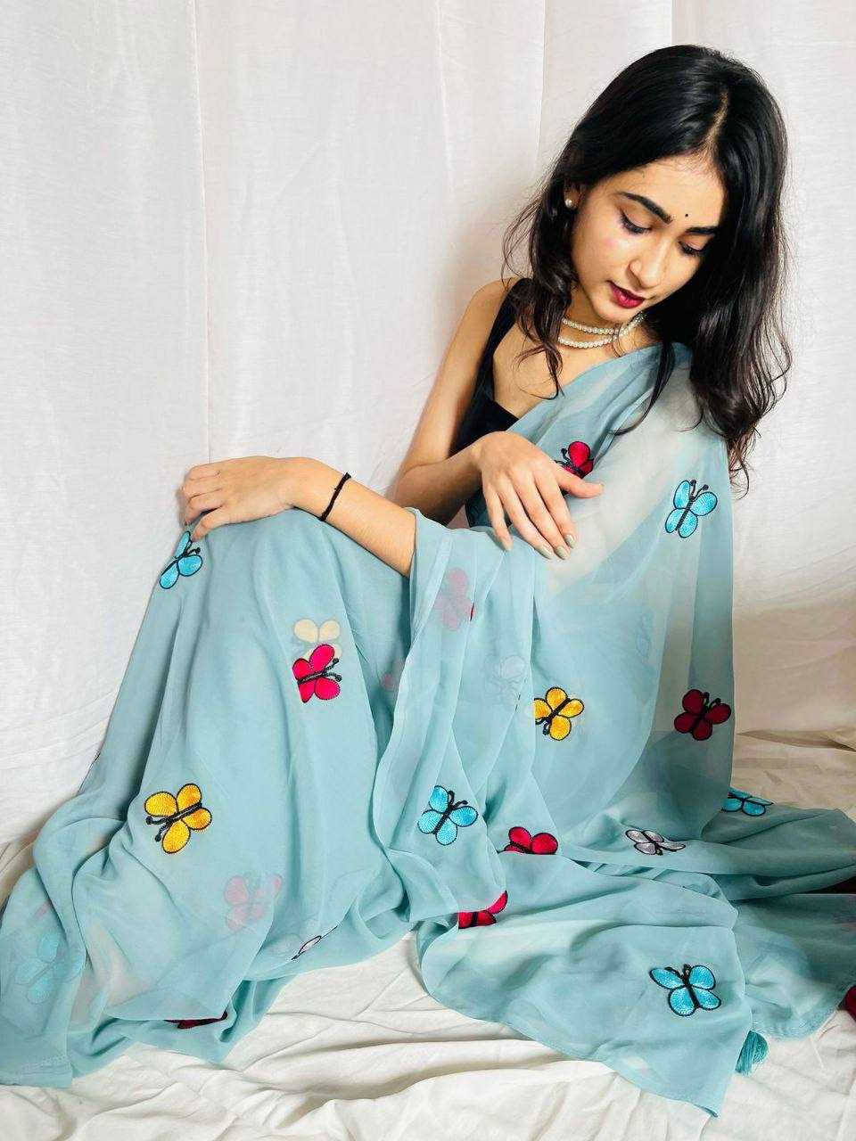 YNF Wholesale Georgette Designer Sarees KESH488 Divisha | Surat Manufacturer