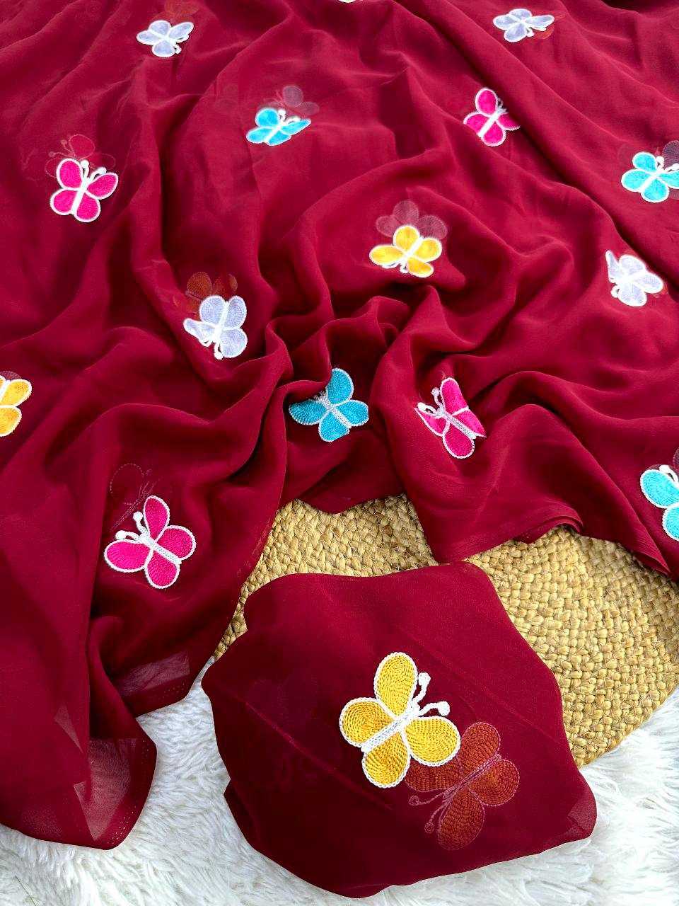 YNF Wholesale Georgette Designer Sarees KESH488 Divisha | Surat Manufacturer