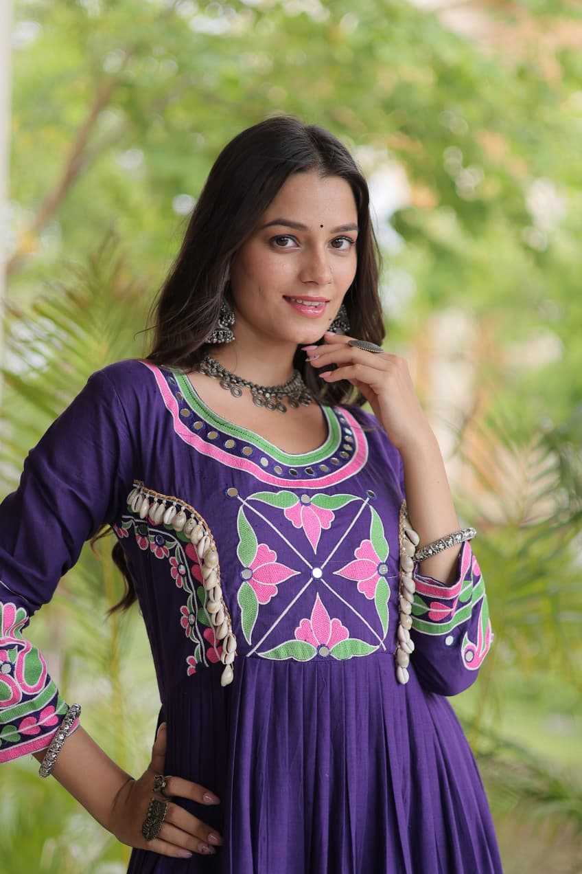 YNF Wholesale Cotton Embroidery Gowns KESH491 9350 | Surat Manufacturer