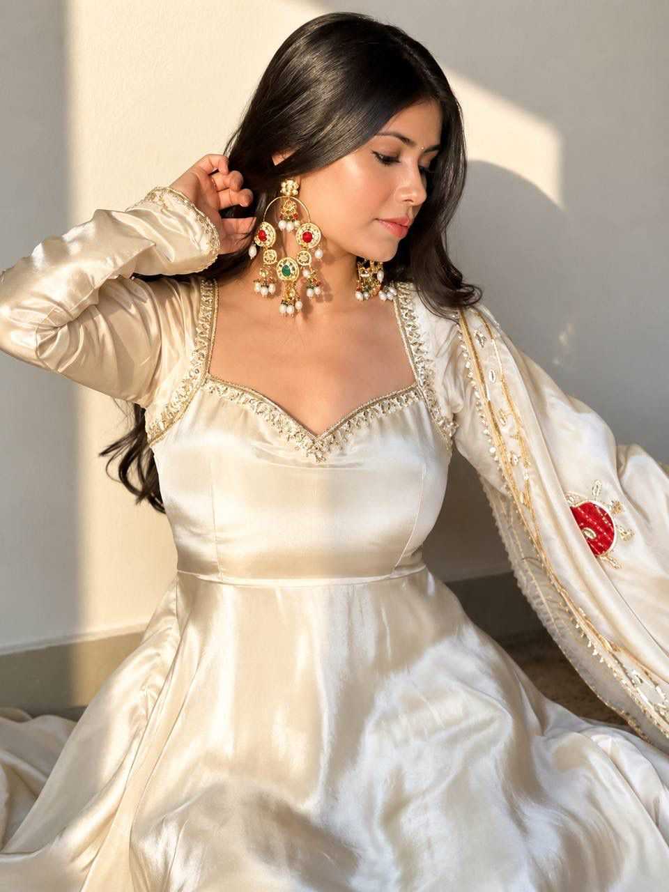 YNF Wholesale Heavy Silk Embroidery Gowns KESH499 551 | Surat Manufacturer