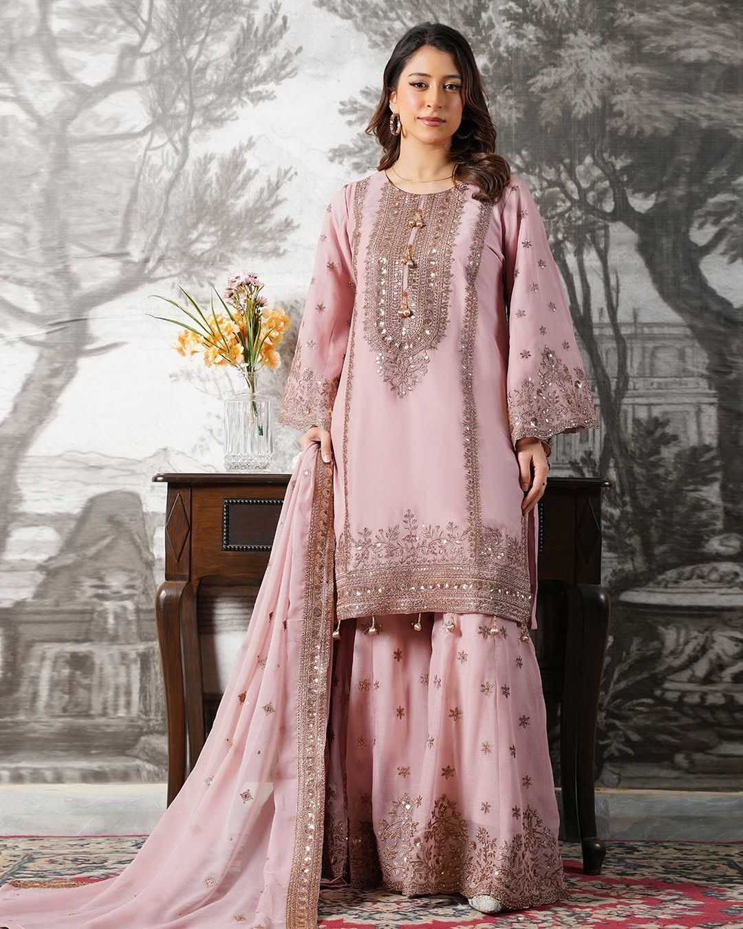 YNF Wholesale FENDY Embroidery Suits KESH499 890 | Surat Manufacturer
