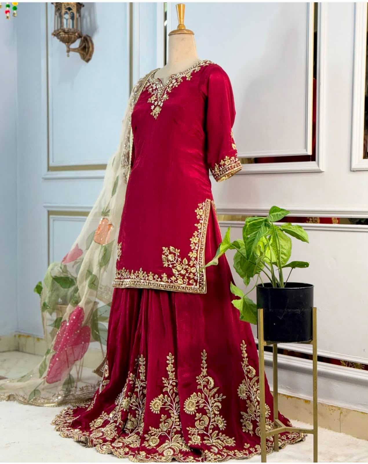 YNF Wholesale Chinon Silk Cotton Suits KESH506 1219 | Surat Manufacturer