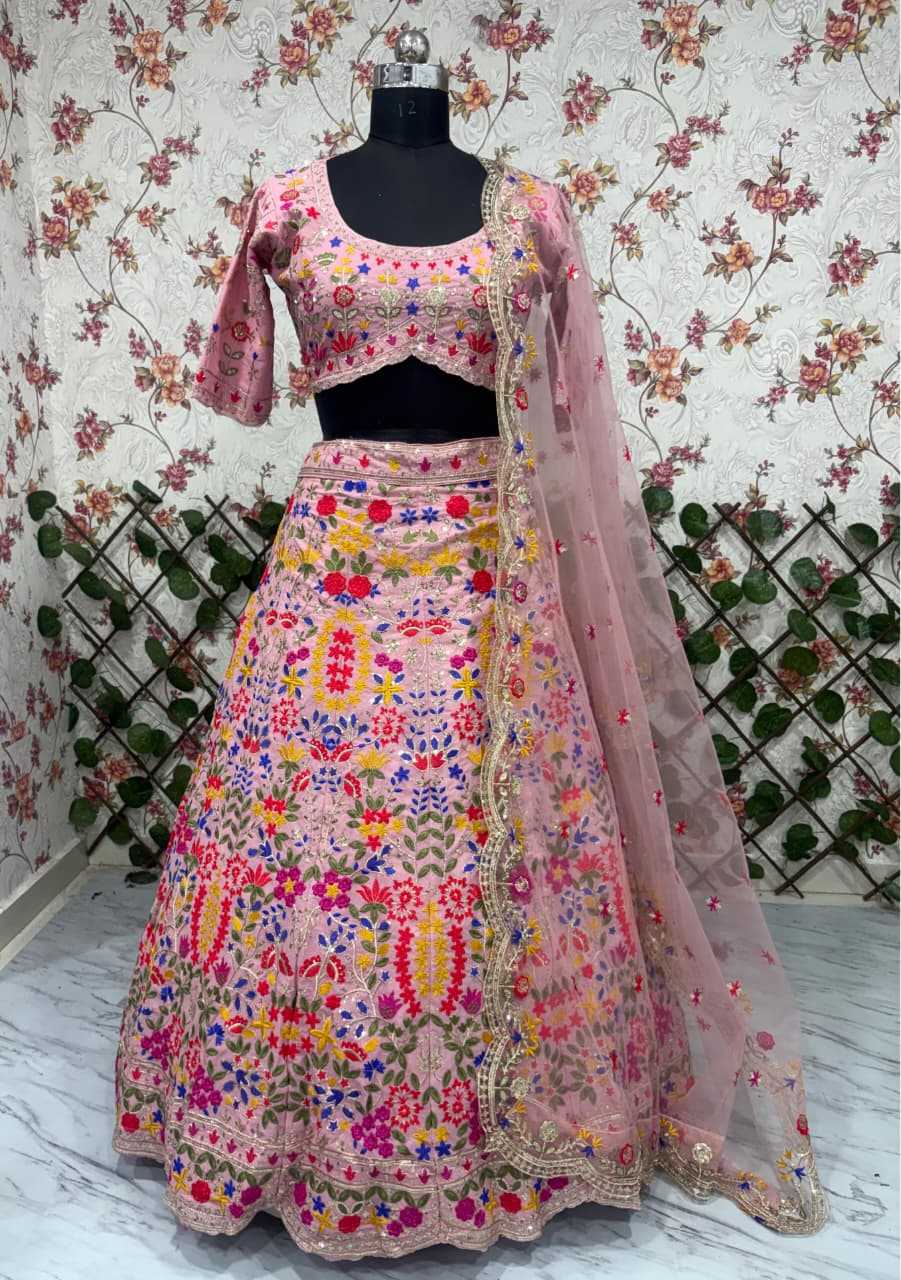 YNF Wholesale Faux Georgette Embroidered Lehenga KESH508 1096 | Surat Manufacturer