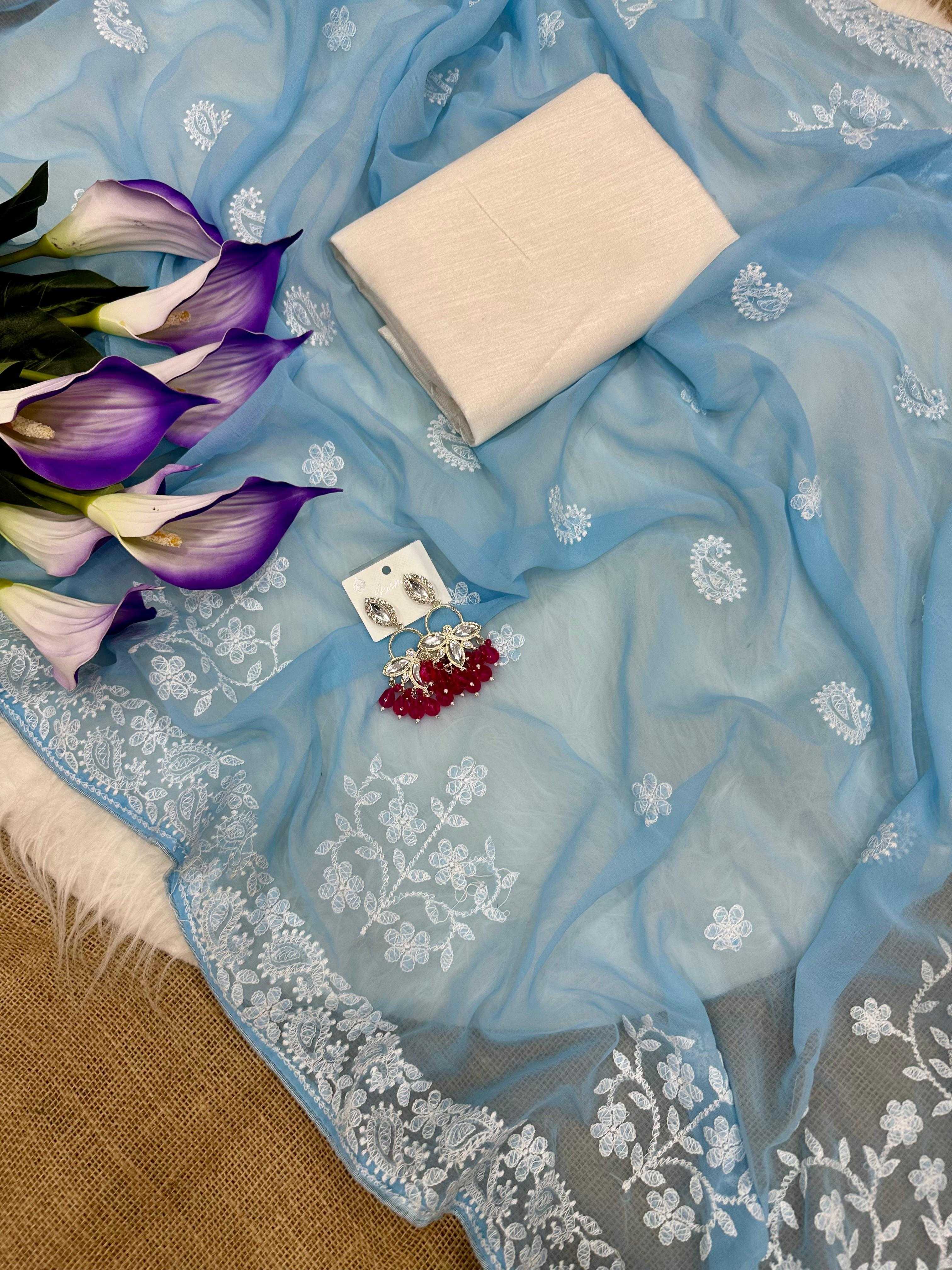 YNF Wholesale Georgette Georgette Sarees KESH509 Nka | Surat Manufacturer