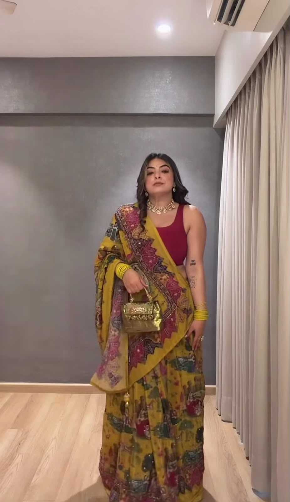 YNF Wholesale Crepe Silk Printed Sarees KESH509 Sof | Surat Manufacturer