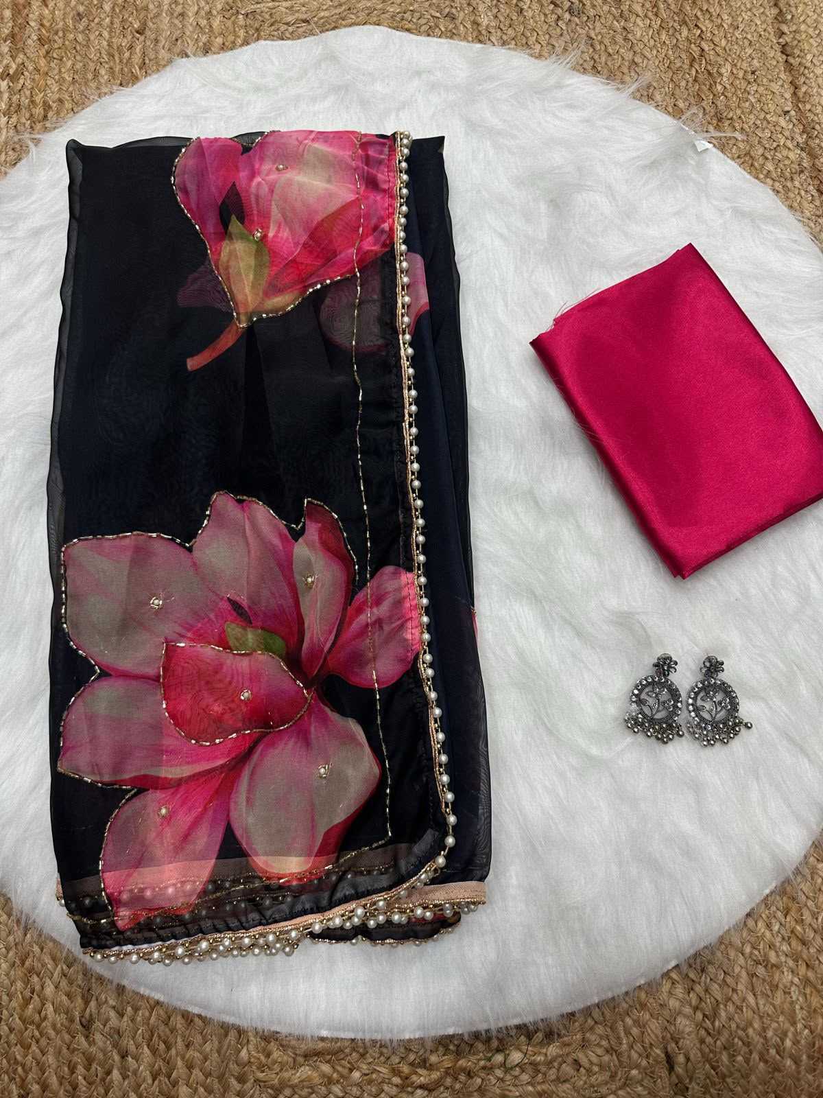 YNF Wholesale Tabby Silk Printed Sarees KESH509 Val | Surat Manufacturer