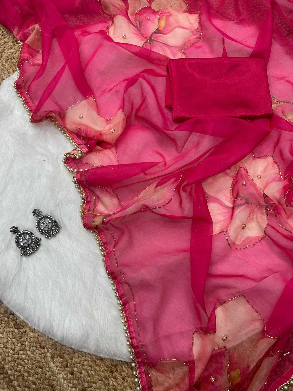 YNF Wholesale Tabby Silk Printed Sarees KESH509 Val | Surat Manufacturer