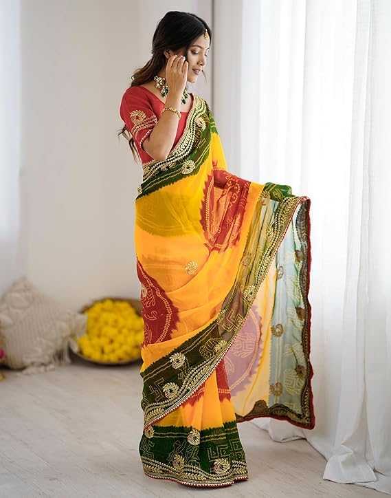 YNF Wholesale Georgette Printed Sarees KESH511 1030 | Surat Manufacturer