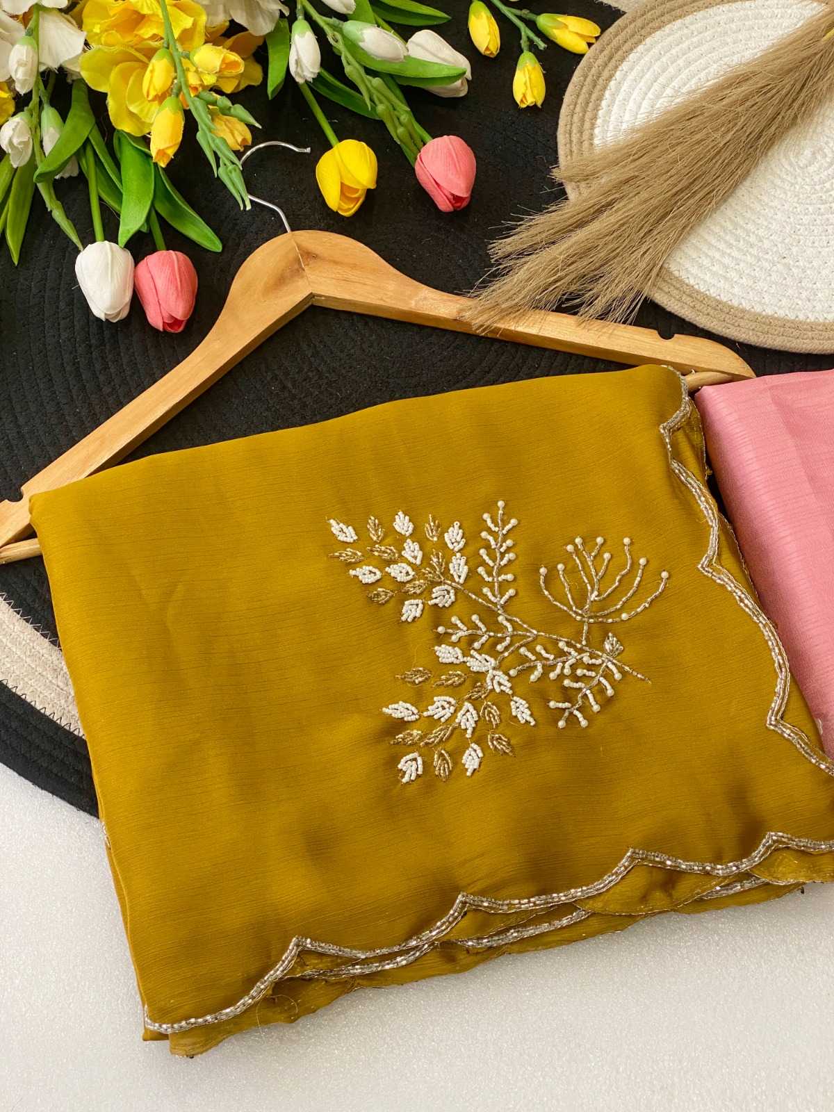 YNF Wholesale Satin Designer Sarees KESH514 Pari | Surat Manufacturer