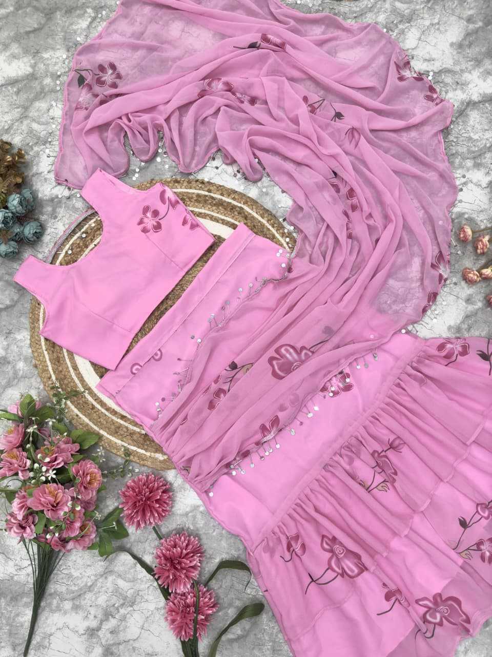 YNF Wholesale Faux Georgette Printed Lehenga KESH516 9238 | Surat Manufacturer