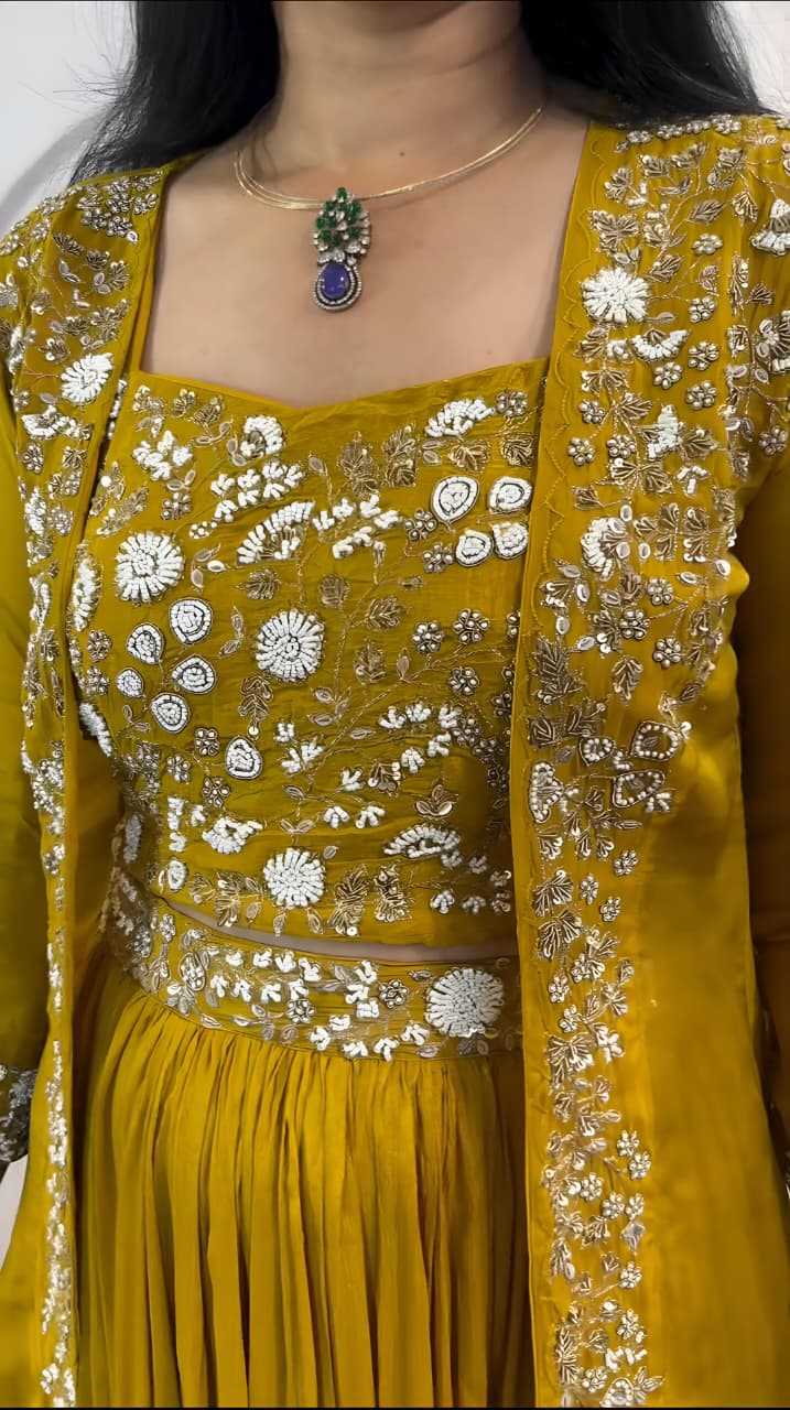 YNF Wholesale Chinon Silk Silk Lehenga KESH516 9302 | Surat Manufacturer
