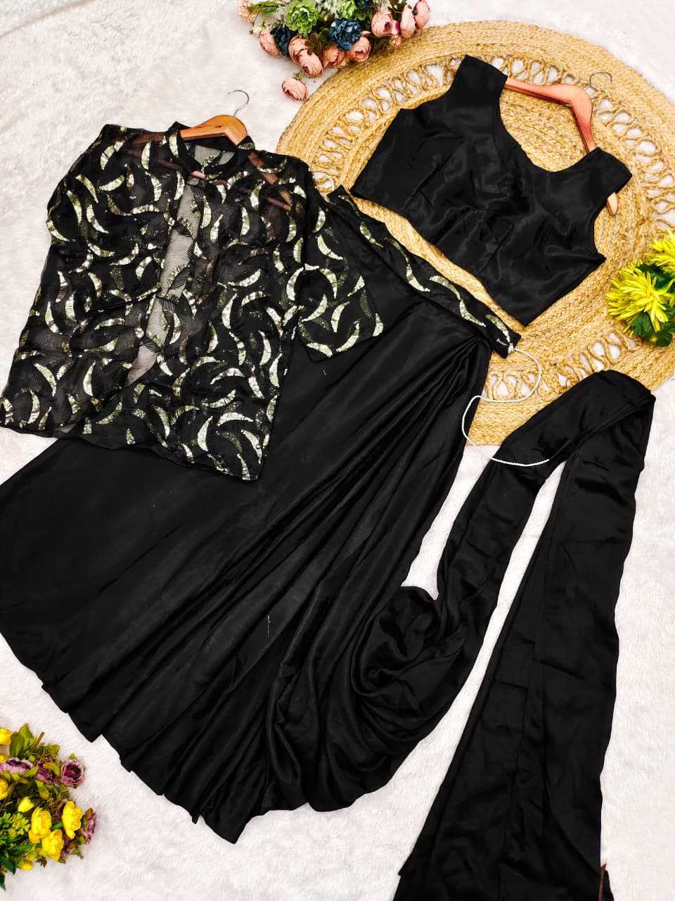 YNF Wholesale Chinon Silk Designer Sarees KESH516 9311 | Surat Manufacturer