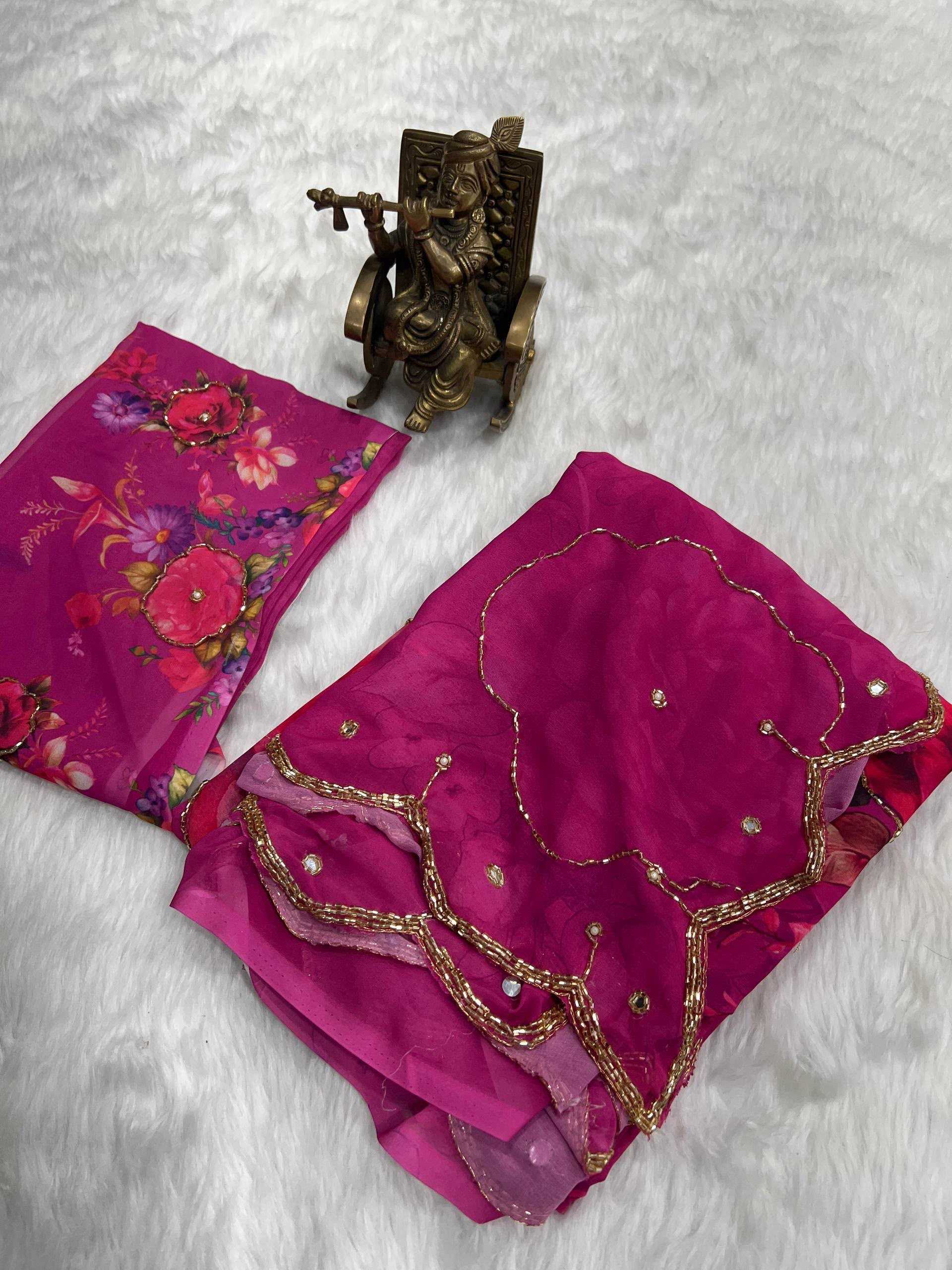 YNF Wholesale Georgette Designer Sarees KESH518 4427 | Surat Manufacturer