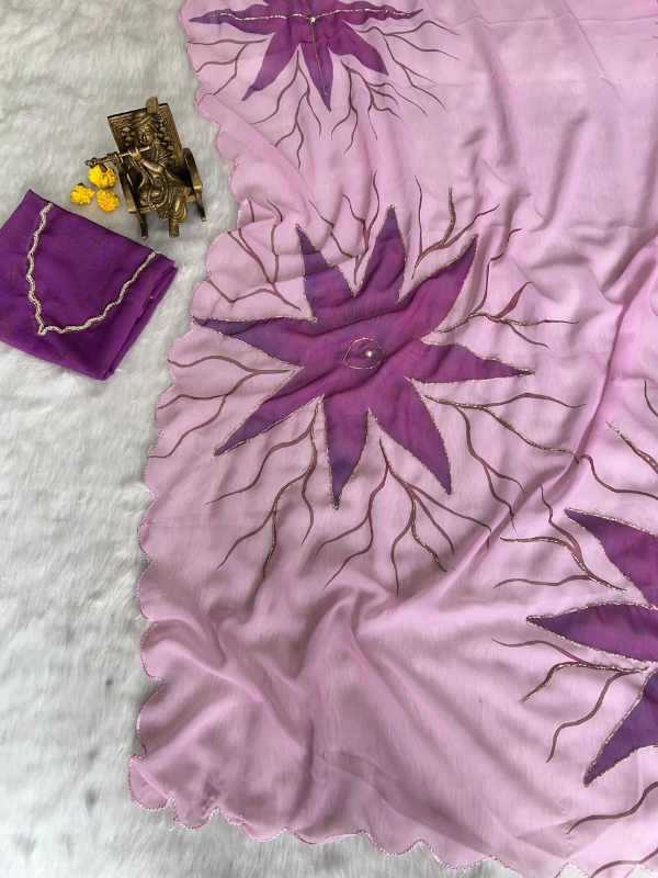 YNF Wholesale Georgette Fancy Sarees KESH518 4432 | Surat Manufacturer