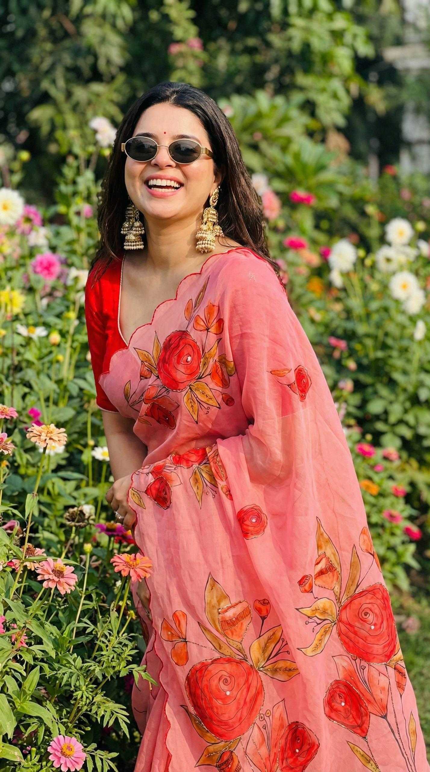 YNF Wholesale Georgette Fancy Sarees KESH518 4483 | Surat Manufacturer