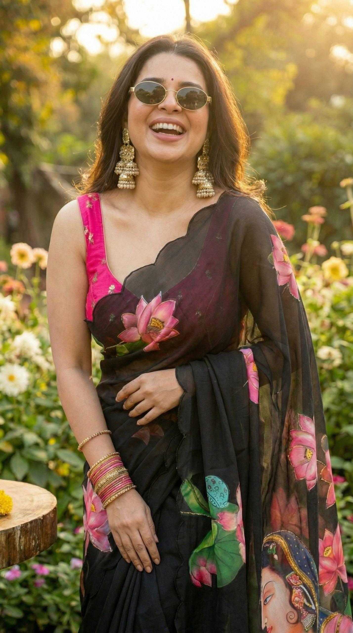 YNF Wholesale Georgette Fancy Sarees KESH518 4483 | Surat Manufacturer