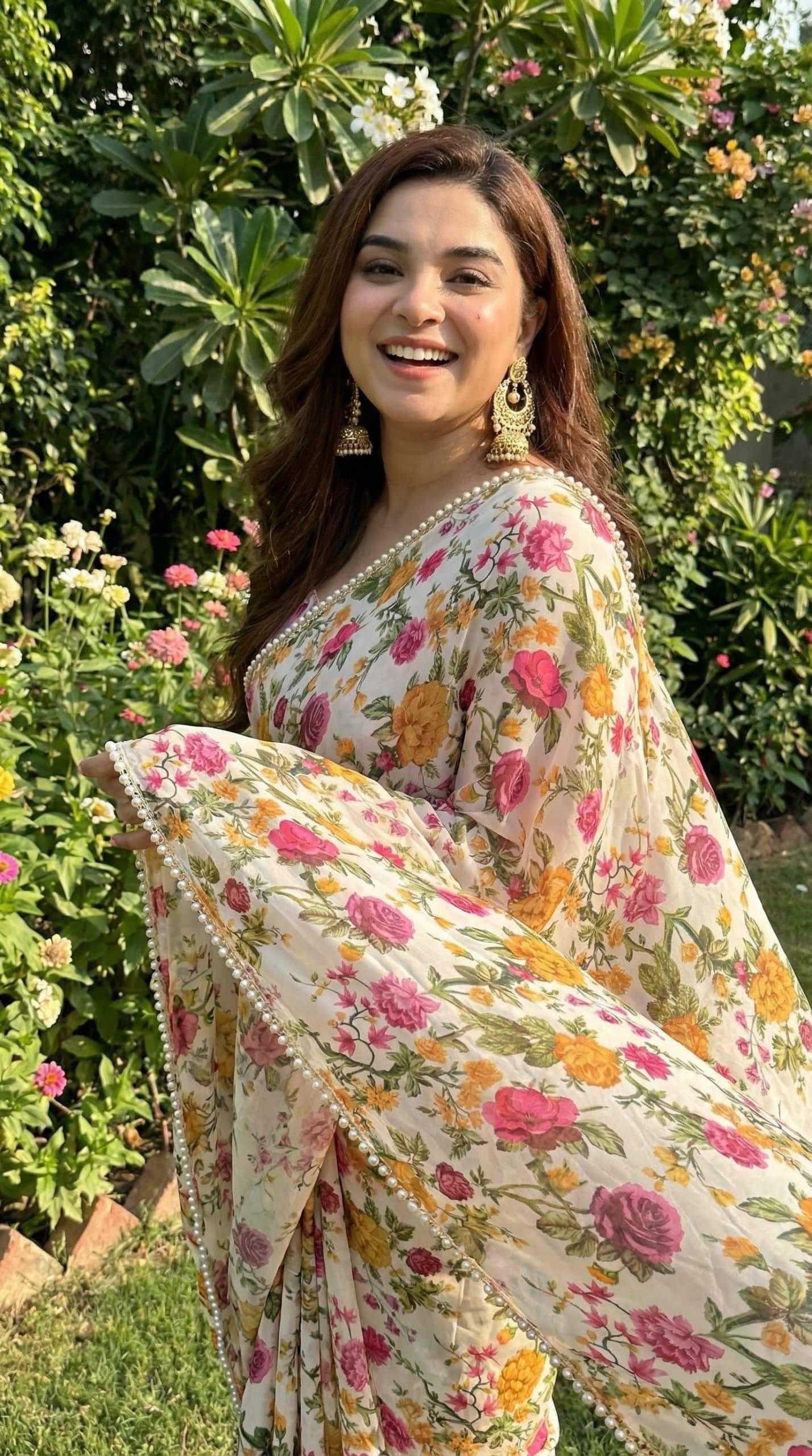 YNF Wholesale Georgette Printed Sarees KESH518 4487 | Surat Manufacturer