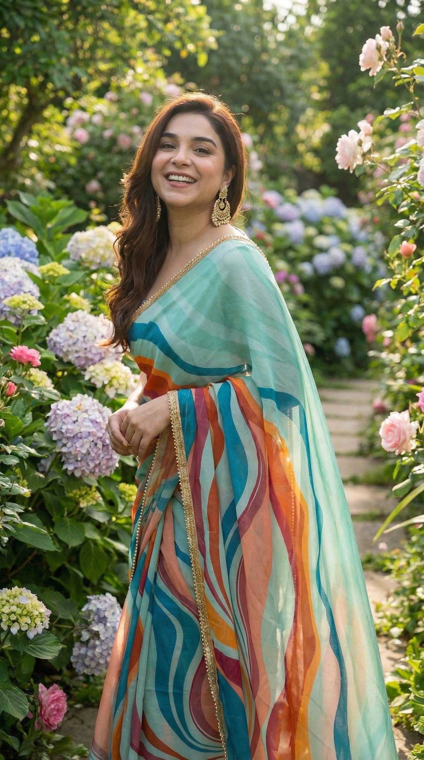YNF Wholesale Georgette Printed Sarees KESH518 4487 | Surat Manufacturer
