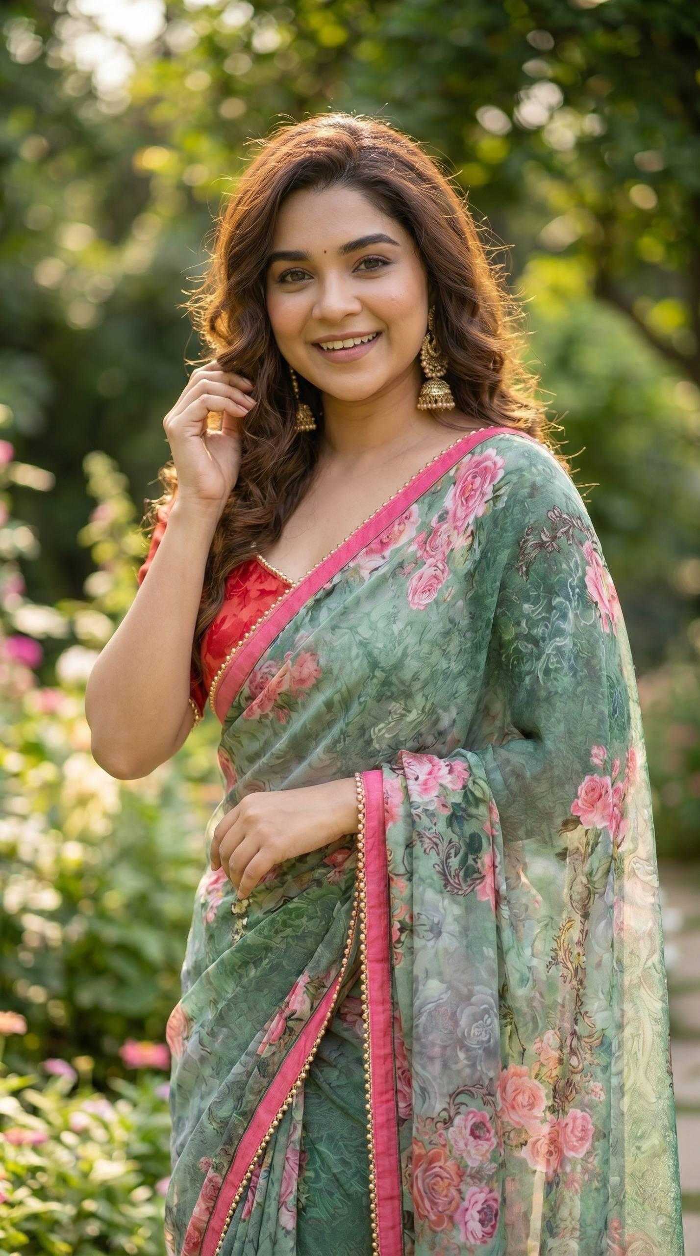 YNF Wholesale Georgette Printed Sarees KESH518 4491 | Surat Manufacturer