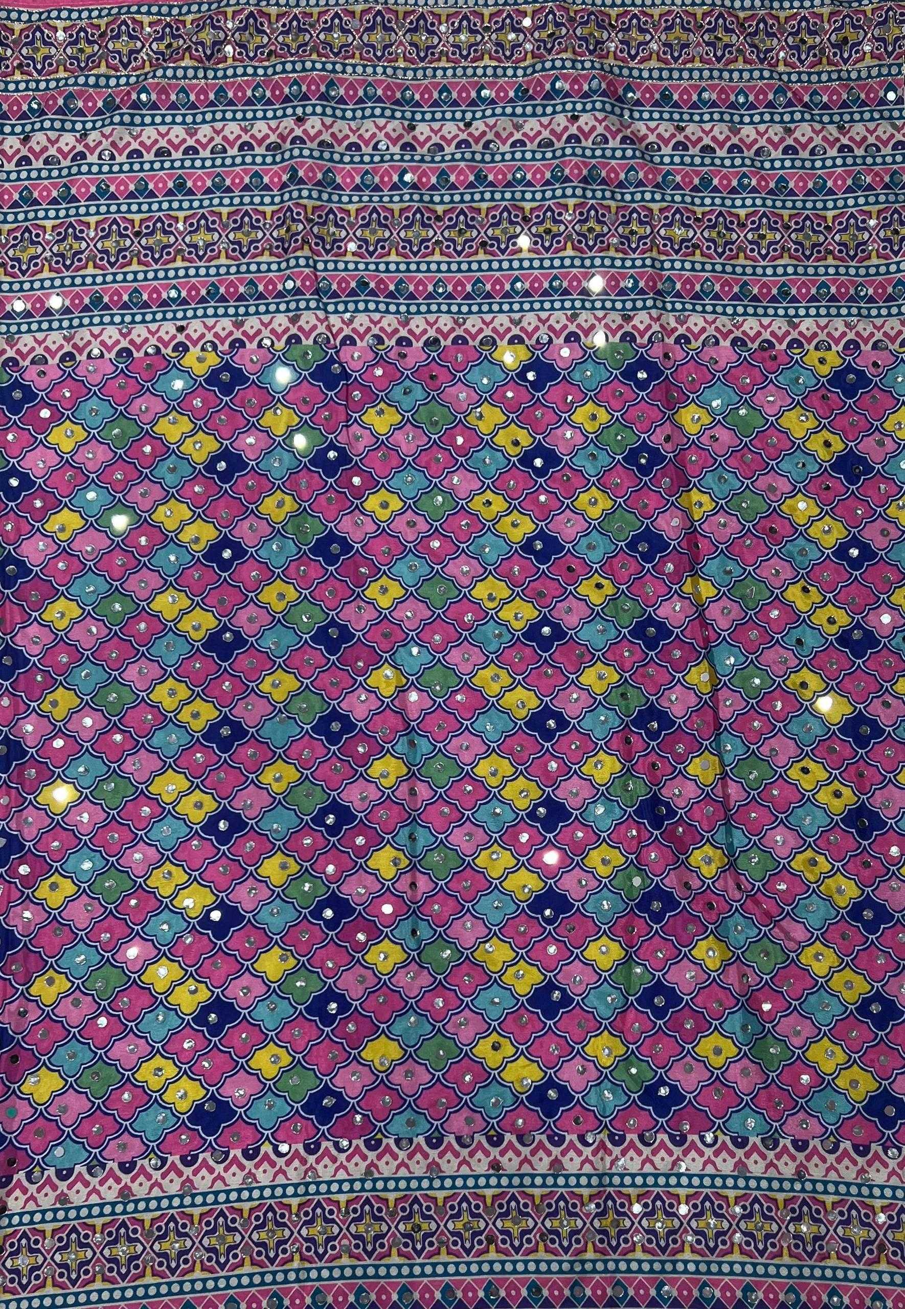 YNF Wholesale Chinon Silk Printed Sarees KESH518 4494 | Surat Manufacturer