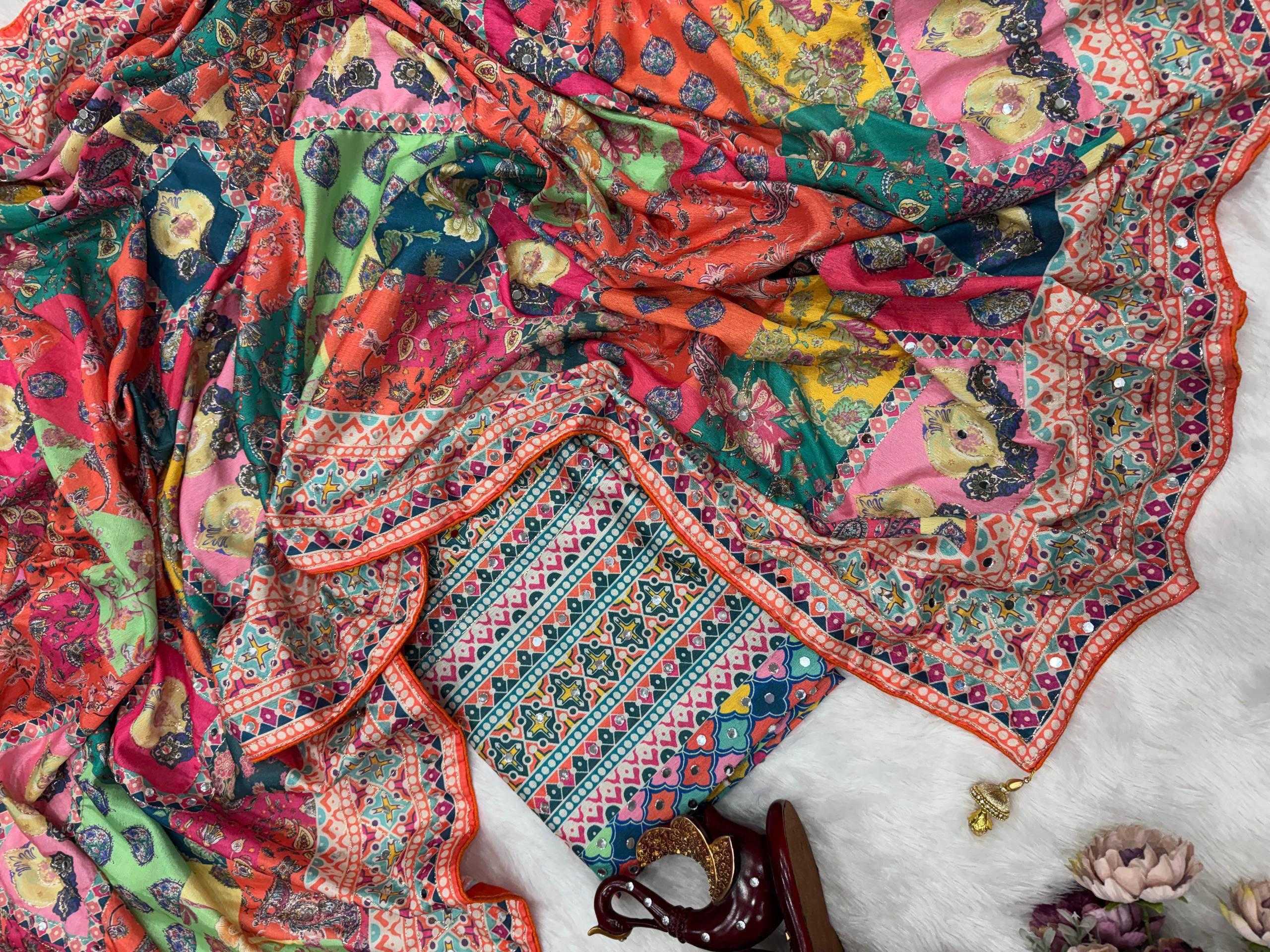 YNF Wholesale Chinon Silk Printed Sarees KESH518 4494 | Surat Manufacturer