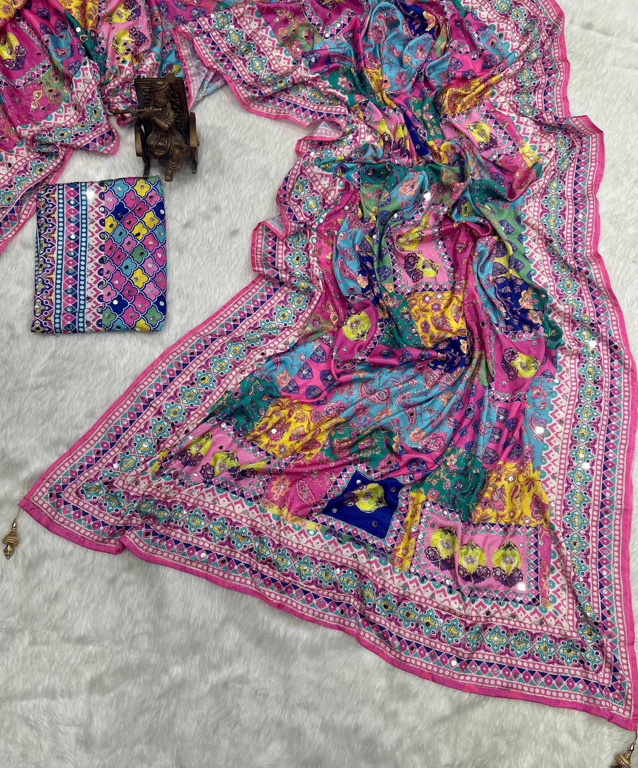 YNF Wholesale Chinon Silk Printed Sarees KESH518 4494 | Surat Manufacturer