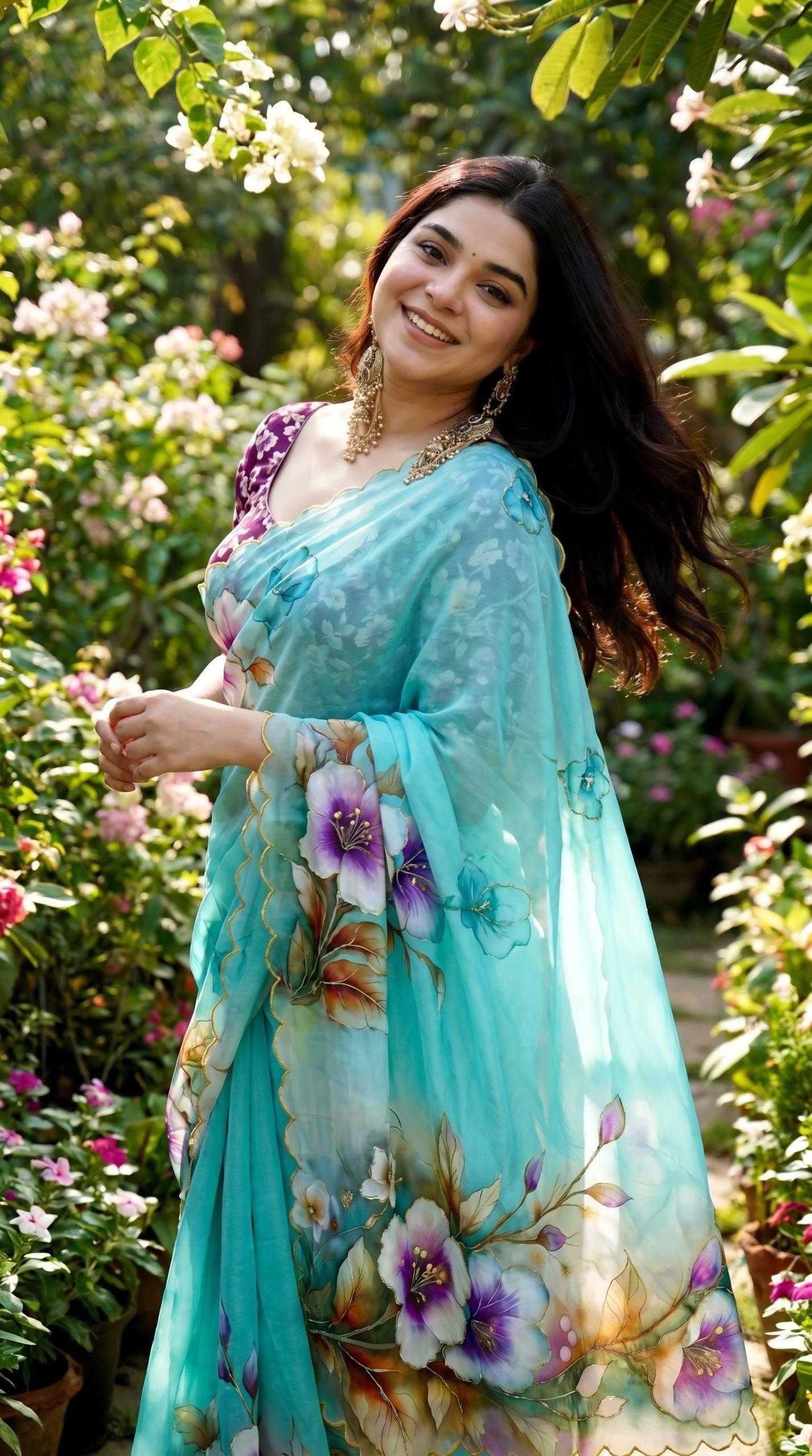 YNF Wholesale Georgette Fancy Sarees KESH518 4499 | Surat Manufacturer