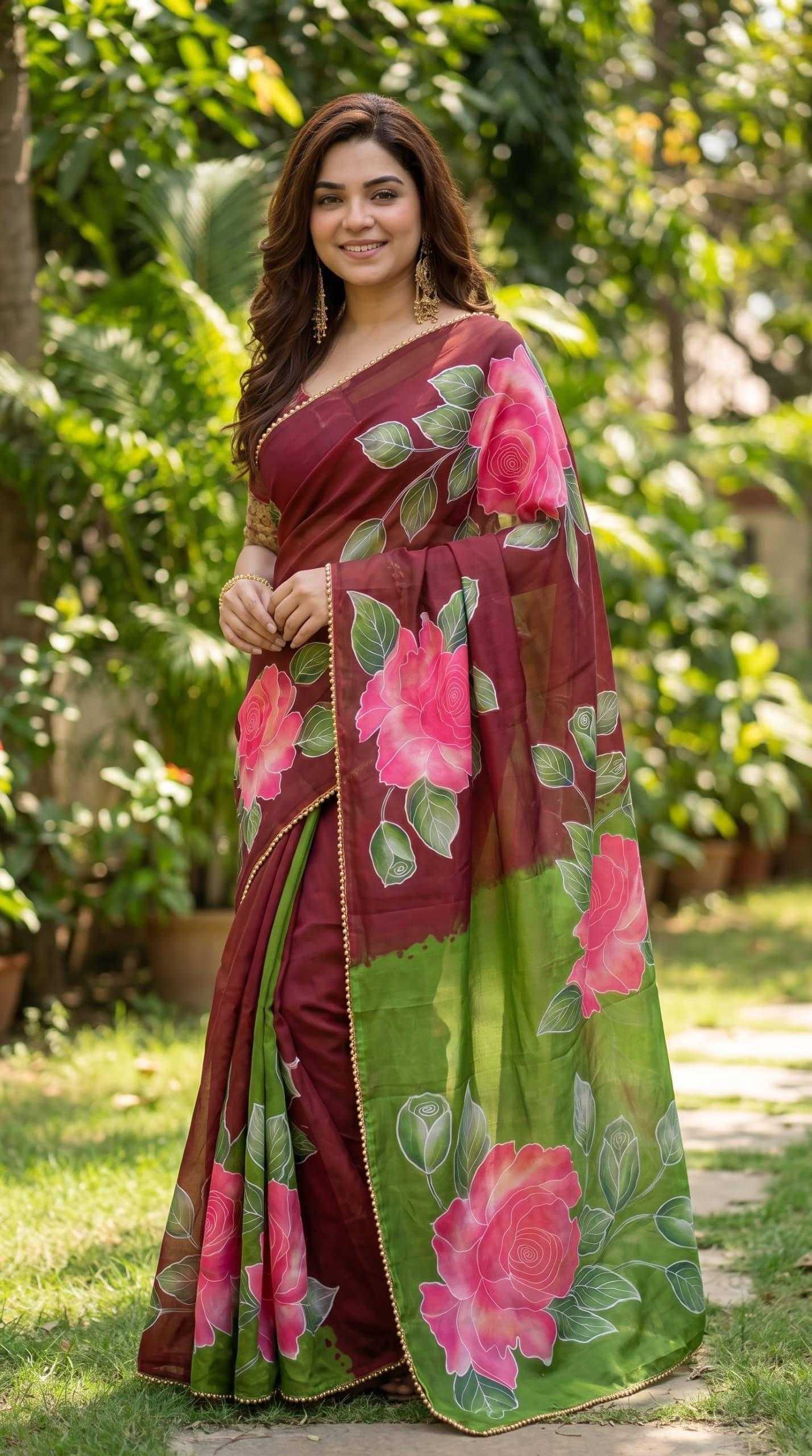 YNF Wholesale Georgette Printed Sarees KESH518 4514 | Surat Manufacturer
