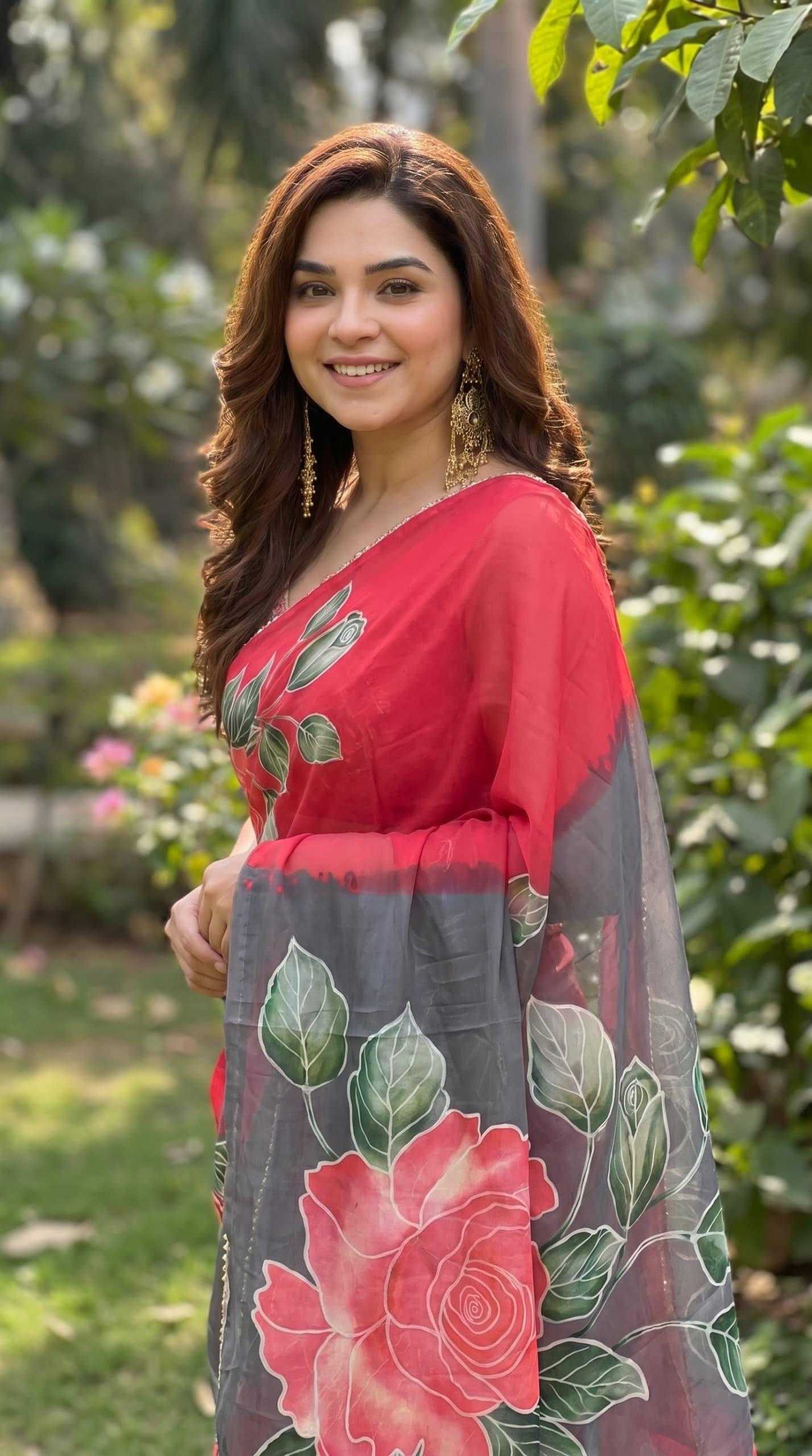 YNF Wholesale Georgette Printed Sarees KESH518 4514 | Surat Manufacturer