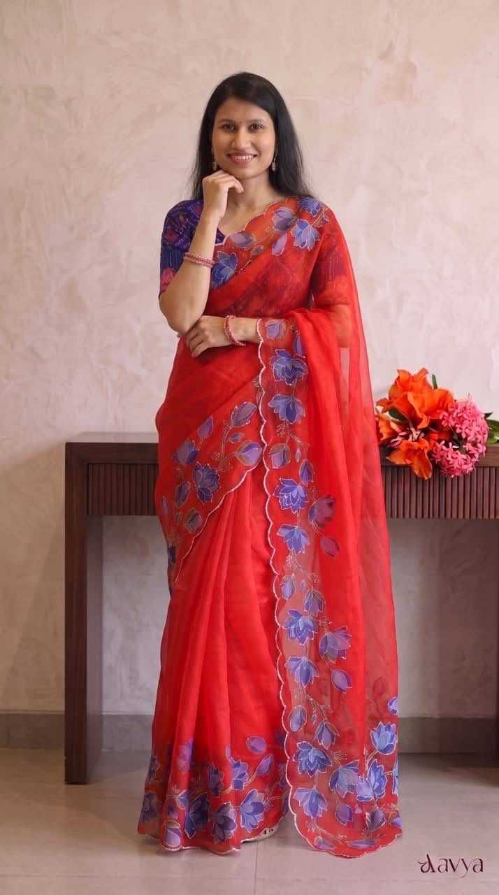 YNF Wholesale Georgette Fancy Sarees KESH518 4521 | Surat Manufacturer