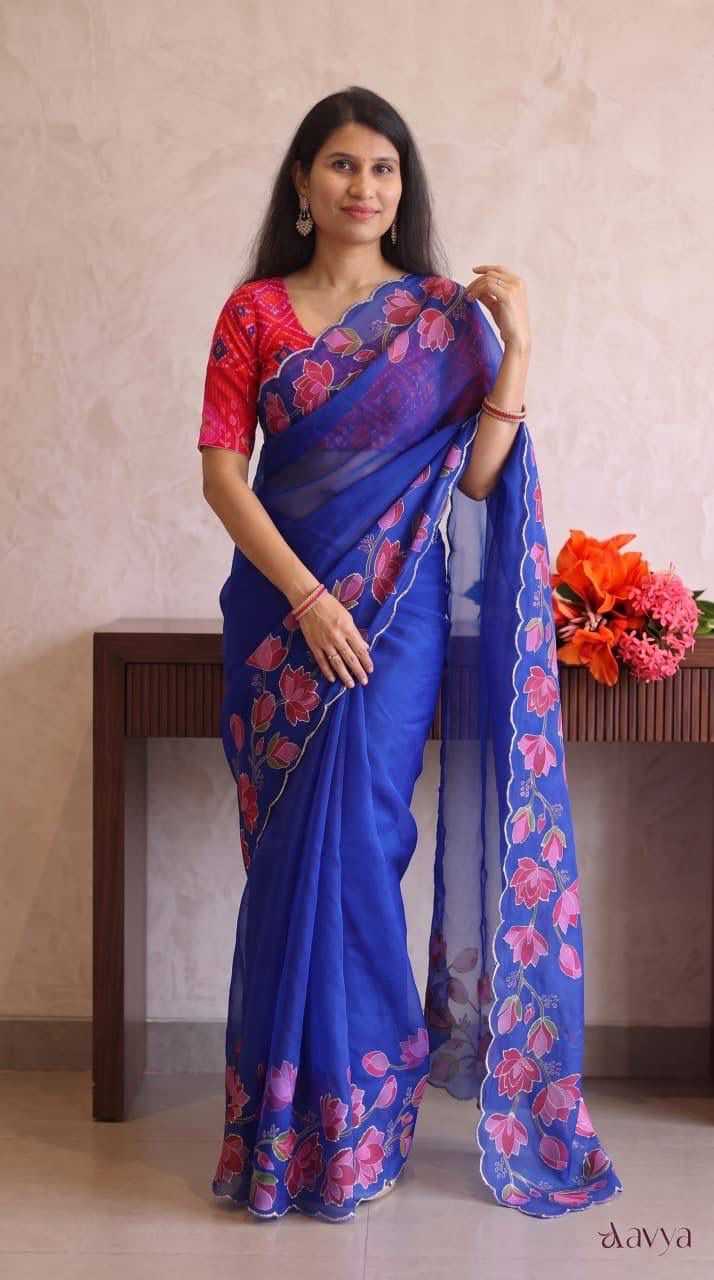 YNF Wholesale Georgette Fancy Sarees KESH518 4521 | Surat Manufacturer