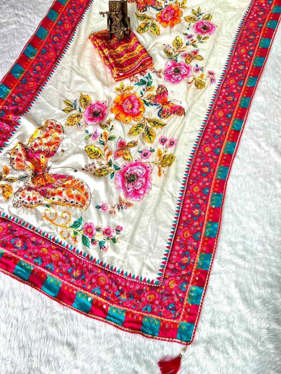 YNF Wholesale Chinon Silk Designer Sarees KESH518 4525 | Surat Manufacturer