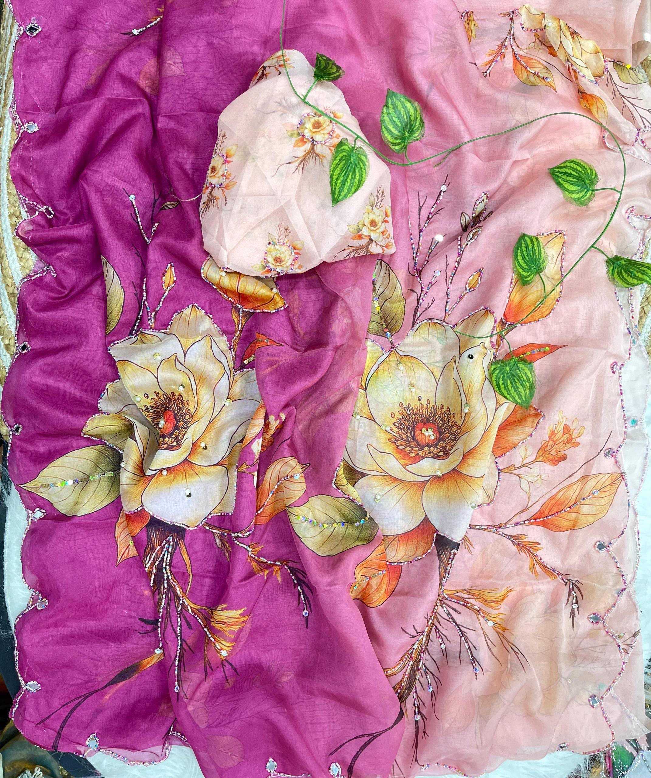 YNF Wholesale Chinon Designer Sarees KESH518 4527 | Surat Manufacturer