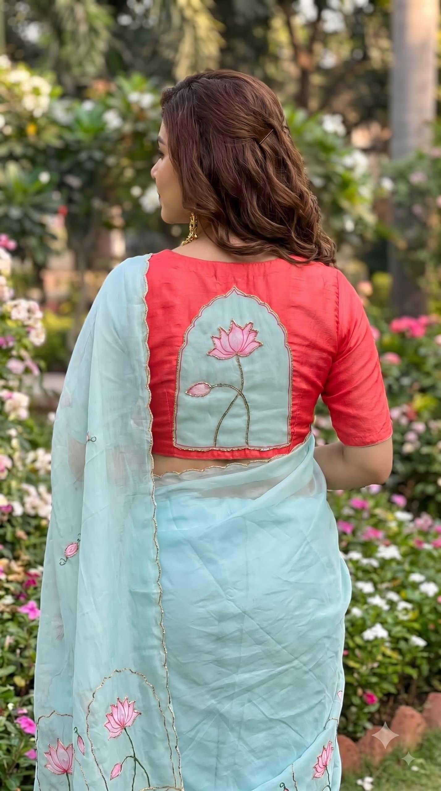 YNF Wholesale Georgette Printed Sarees KESH518 4528 | Surat Manufacturer