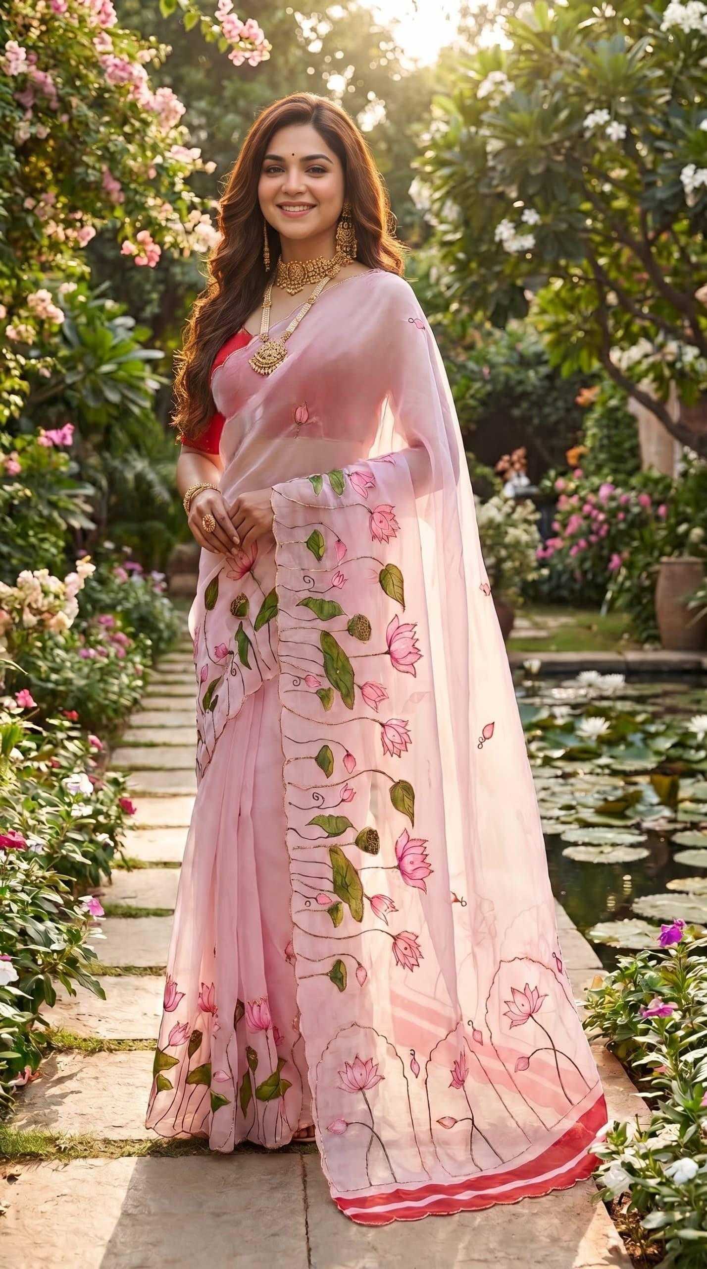 YNF Wholesale Georgette Printed Sarees KESH518 4528 | Surat Manufacturer