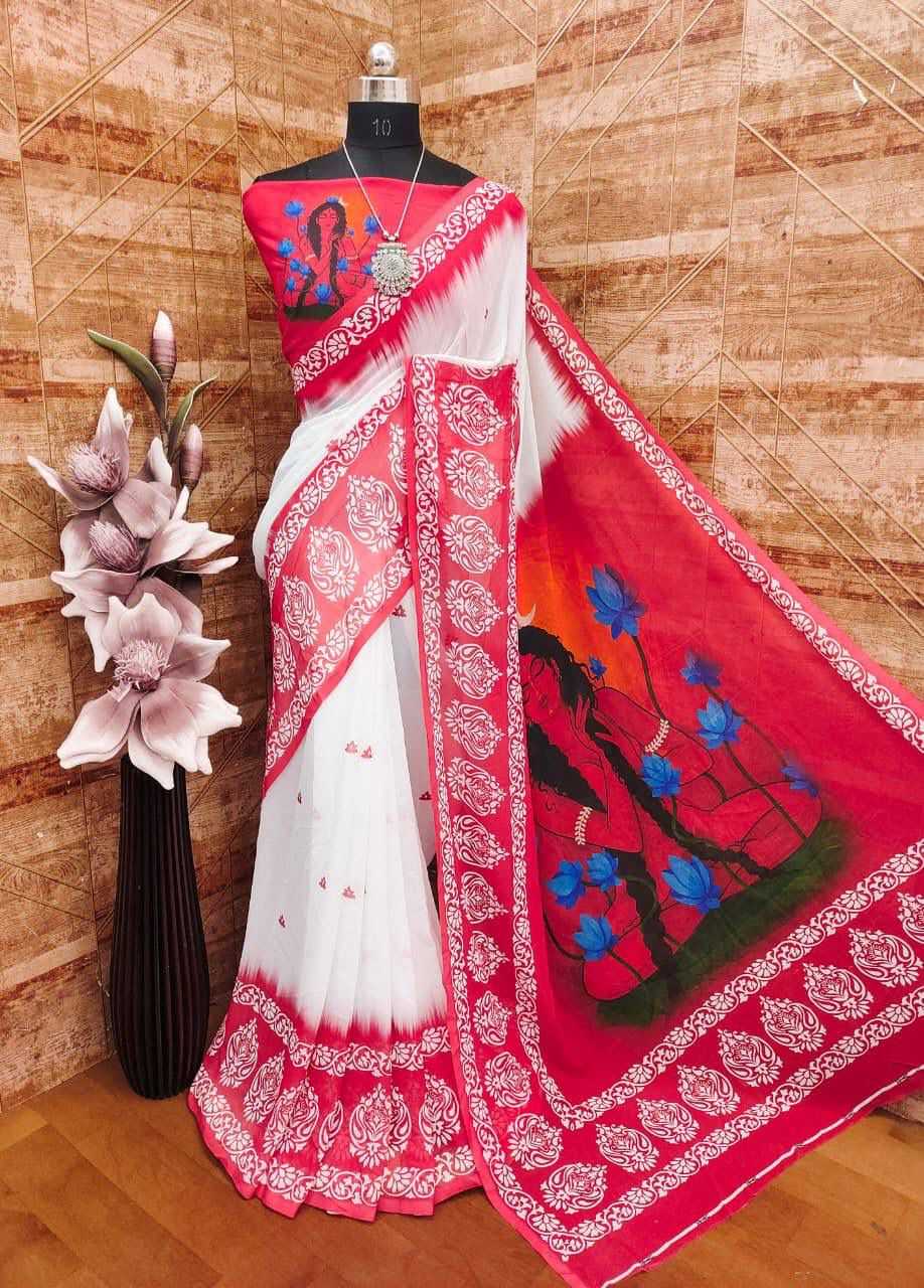 YNF Wholesale Georgette Printed Sarees KESH518 4530 | Surat Manufacturer