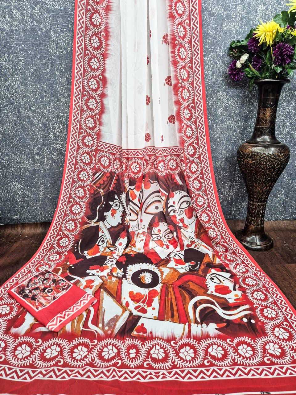 YNF Wholesale Georgette Printed Sarees KESH518 4530 | Surat Manufacturer