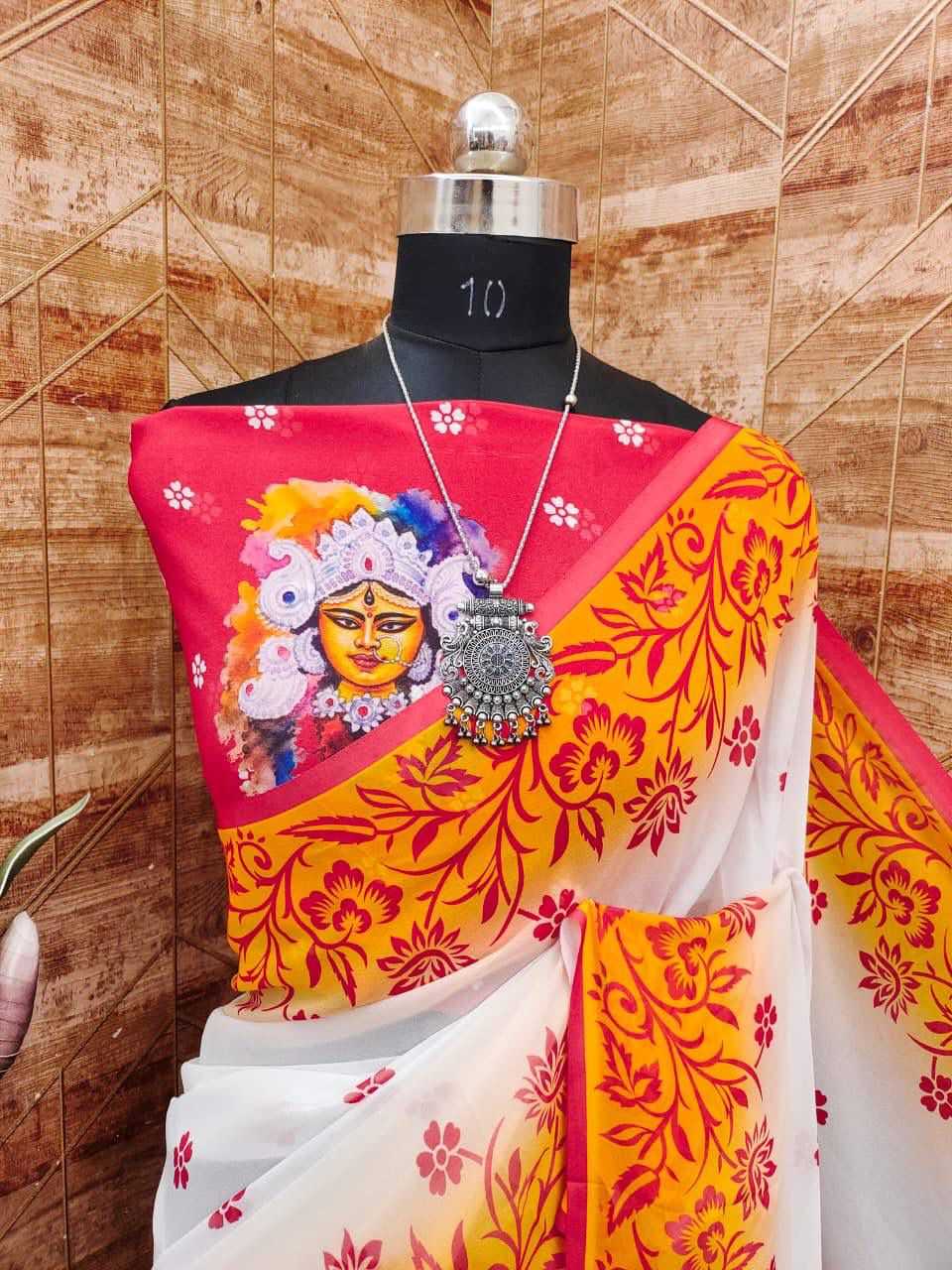 YNF Wholesale Georgette Printed Sarees KESH518 4530 | Surat Manufacturer