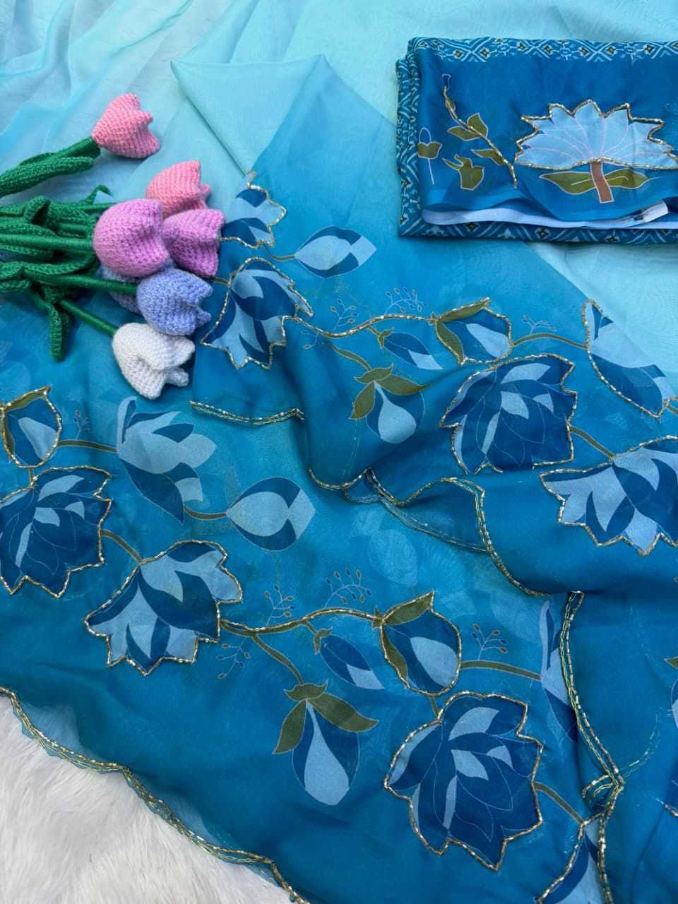 YNF Wholesale Georgette Printed Sarees KESH518 4536 | Surat Manufacturer